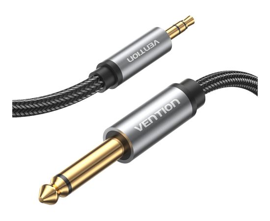 Audio cable mini jack 3.5mm male to jack 6.35mm male Vention BCYHH 2m