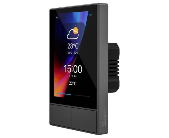 Smart WiFi control panel SONOFF NSPanel (black, 120mm)