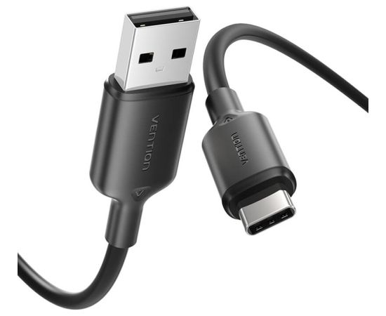 USB 2.0 A to USB-C 3A cable Vention CTQBF 1M (black)