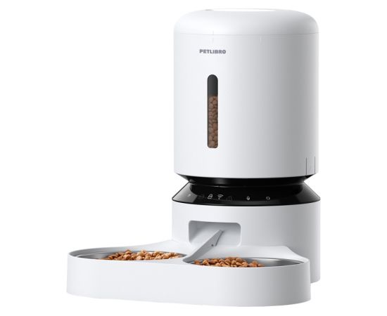 Petlibro Granary food dispenser with double bowl, Wifi, 5L(white)