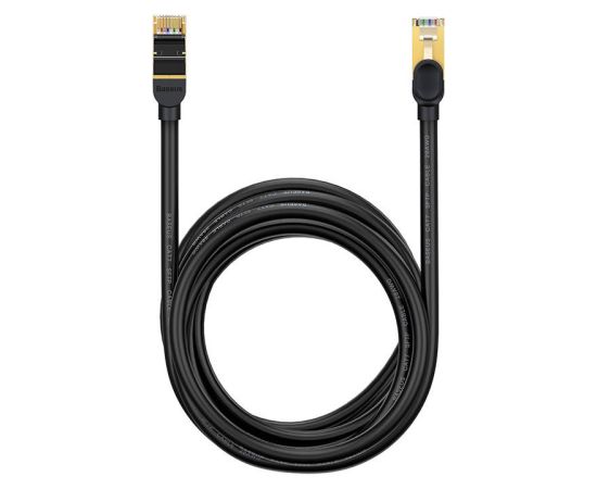 Baseus Ethernet RJ45, 10Gbps, 8m network cable (black)