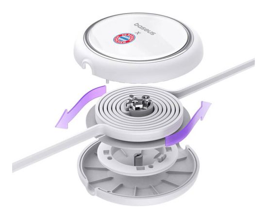 Baseus USB-C to USB-C 100W Charging Cable (White) Bayern Edition