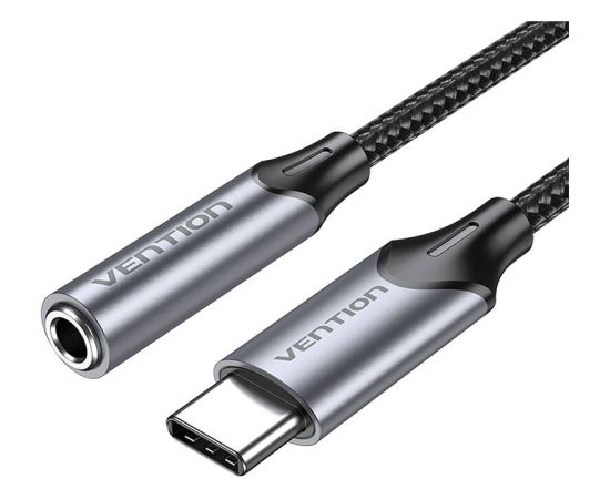 Vention BGMHA USB-C male to 3.5mm Jack 0.1M adapter (gray)