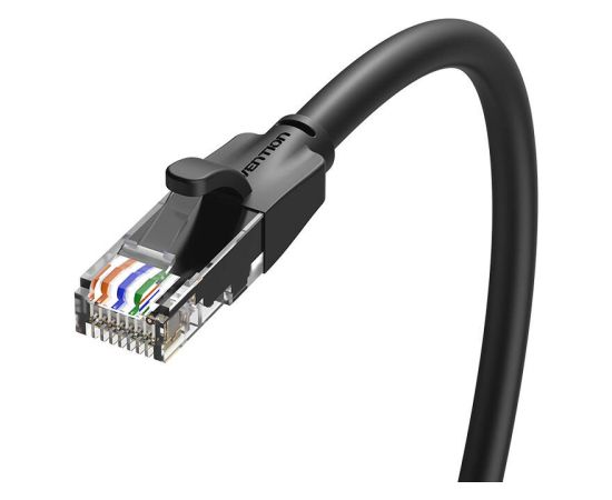Kabel sieciowy UTP CAT6 Vention IBEBU RJ45 Ethernet 1000Mbps 35m czarny