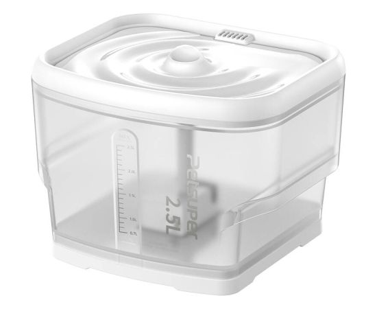 Smart Water Fountain for pets Petsuper PW03 2,5L (white)