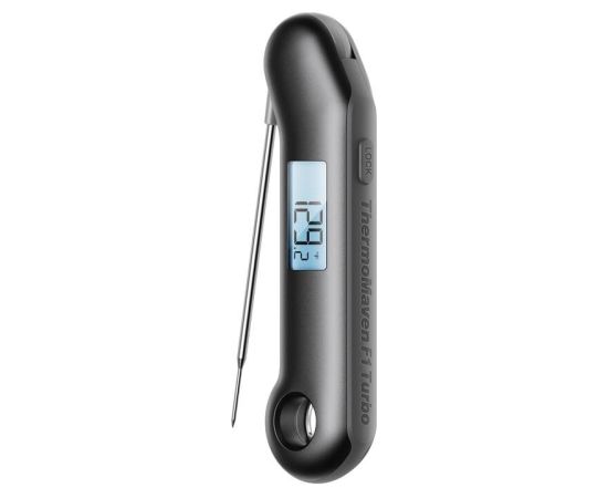 ThermoMaven F1 Turbo Black handheld thermometer