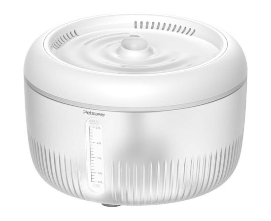 Smart Water Fountain for pets Petsuper PW02 2,5L (white)