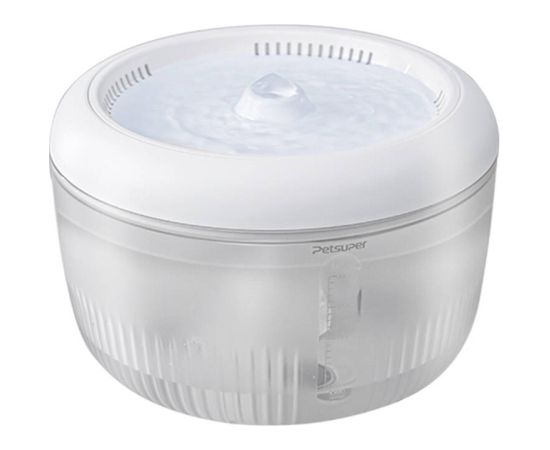 Smart Water Fountain for pets Petsuper PW02 2,5L (white)