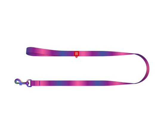 WAUDOG gradient nylon dog leash, length 122cm, purple