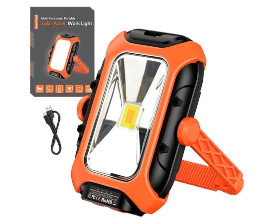 Workshop lamp with solar panel Superfire GM05