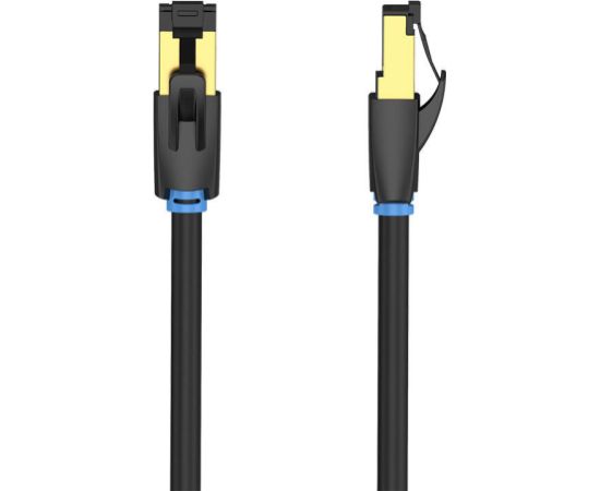 Network Cable CAT8 SFTP Vention IKABF RJ45 Ethernet 40Gbps 1m Black