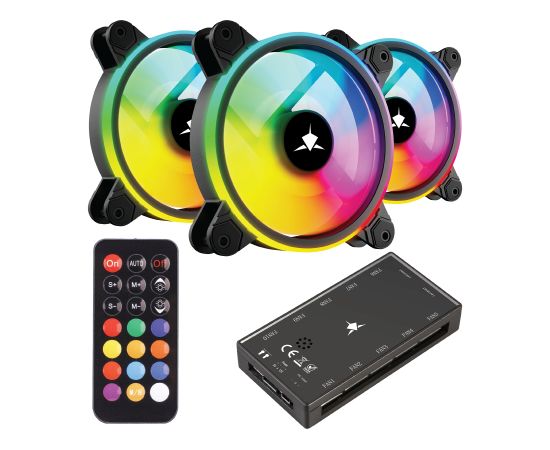 White Shark GCF-S028-004 Nebula-2 Black ARGB Kit