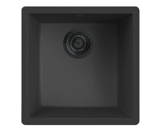 Reginox virtuves izlietne Verona 40, viena bļoda, 456x456 mm, nero black