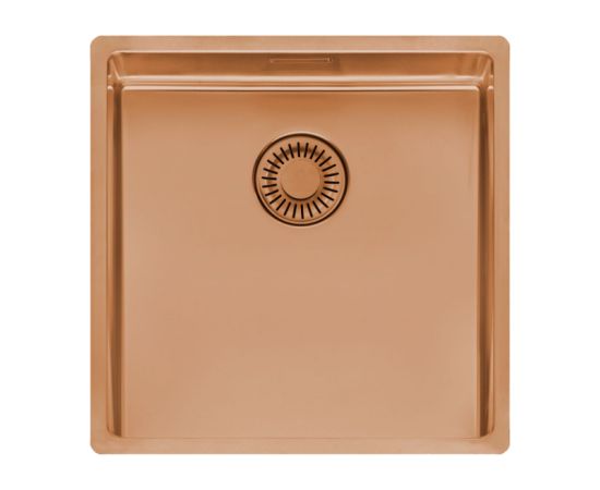Reginox virtuves izlietne New York Comfort 40x40 (L), viena bļoda, 440x440 mm, copper II