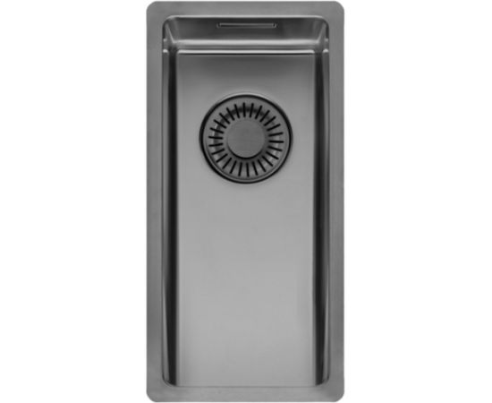 Reginox virtuves izlietne New York Comfort 18x40 (L), viena bļoda, 220x440 mm, gun metal II