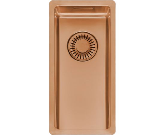Reginox virtuves izlietne New York Comfort 18x40 (L), viena bļoda, 220x440 mm, copper II