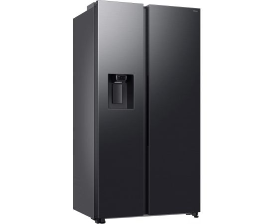 SAMSUNG RS70F64KEFEO Bespoke AI Ledusskapis Side-by-Side NoFrost Melns