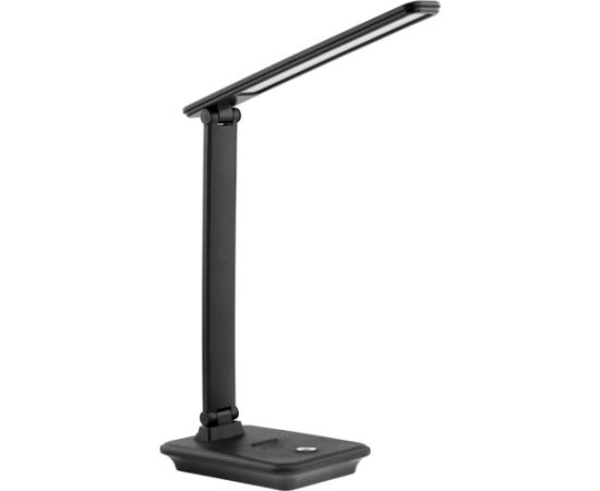 Maclean MCE614 B Dimmable LED Desk Lamp Adjustable Folding 9W IP20 3000K 4500K 6500K Black