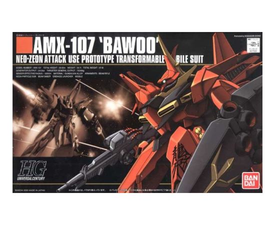 Bandai HGUC 1/144 AMX-107 BAWOO BL