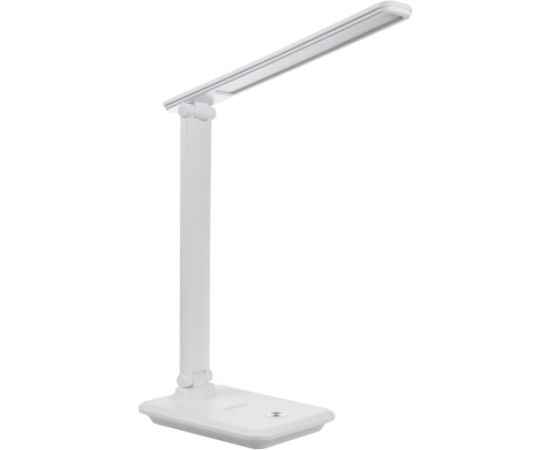 Maclean MCE614W Dimmable LED Desk Lamp Adjustable Folding 9W IP20 3000K 4500K 6500K