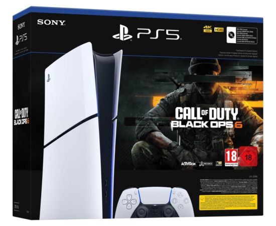 SONY PS5 SLIM Digital 1TB + COD: Black Ops 6