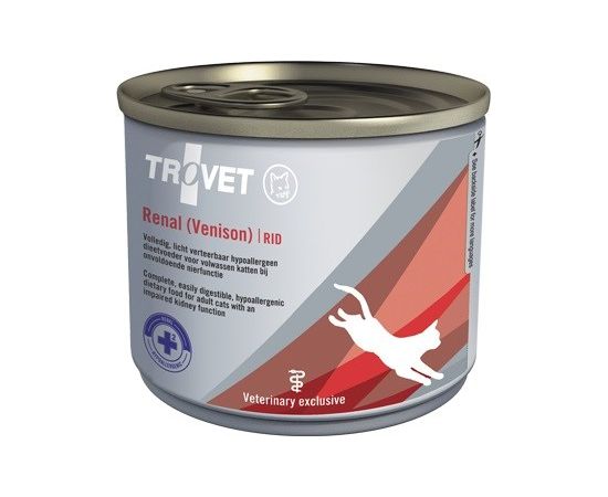 TROVET Renal RID Venison - wet cat food - 200g Barība