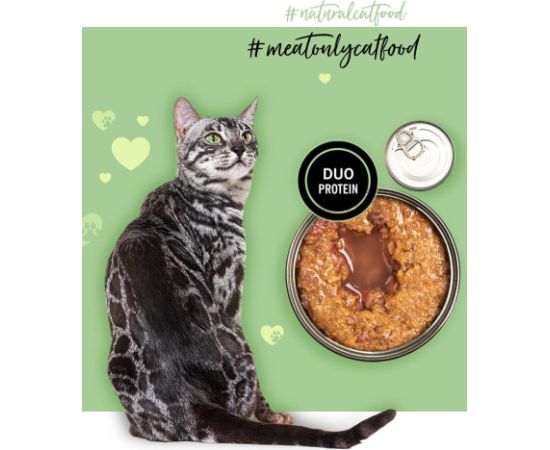 3COTY Chicken with goose - wet cat food - 80g
