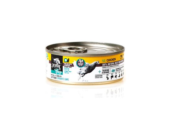 3COTY Chicken Struvite care - wet cat food - 80g Kaķu konservi