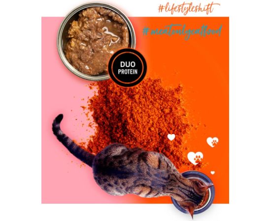 3COTY Turkey with krill - wet cat food - 80g Kaķu konservi