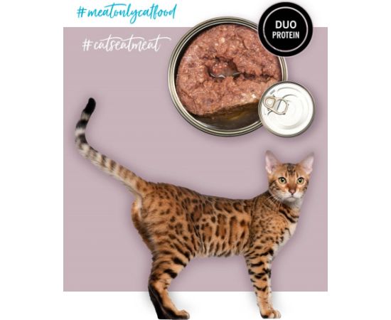 3COTY Turkey with goose - wet cat food - 80g Kaķu konservi