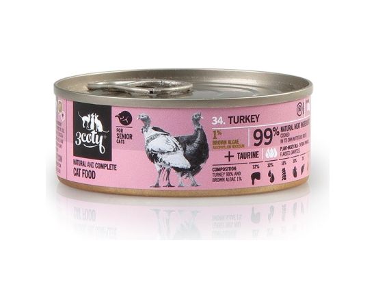 3COTY Turkey Senior - wet cat food - 80g