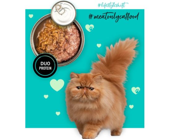 3COTY Chicken with duck - wet cat food - 80g
