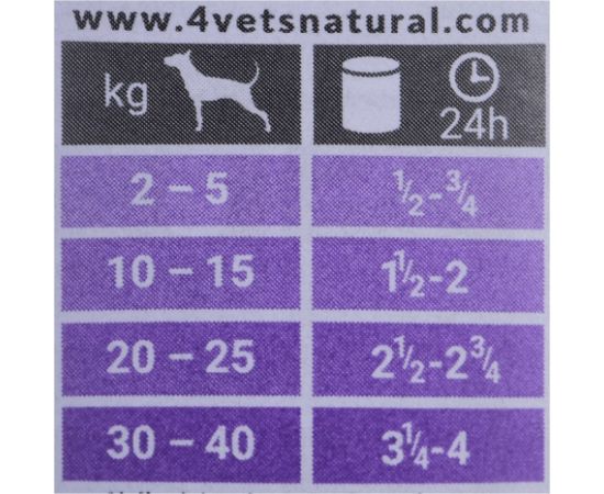 4VETS Natural Gastro Intestinal Dog - wet dog food - 400 g