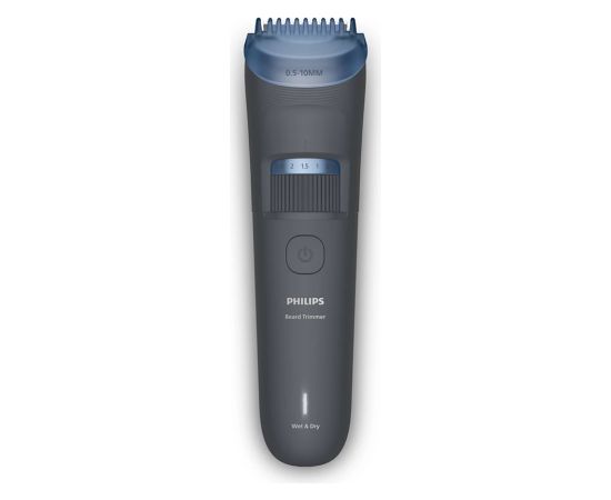PHILIPS BT3617/15 series 3000 bārdas trimmeris, pelēks ar zilu