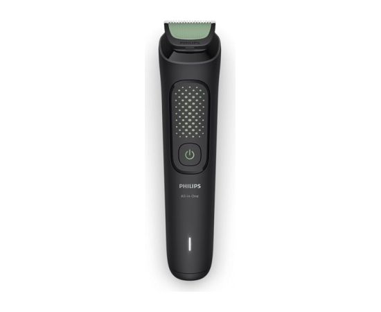 PHILIPS MG3945/15 Multigroom series 3000 trimmeris (9-in-1), melns ar zaļu