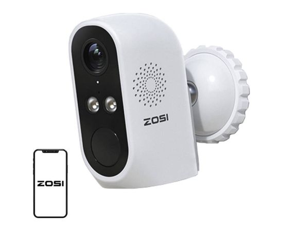 Outdoor IP camera with solar panel ZOSI C1Pro WiFi 3MP IP66