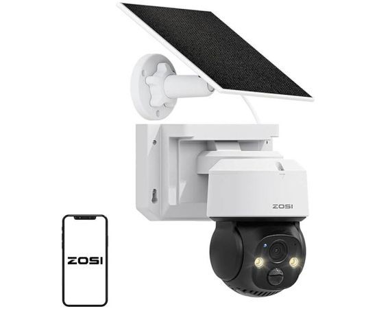 Outdoor IP camera with solar panel ZOSI C2914 WiFi 4MP IP66