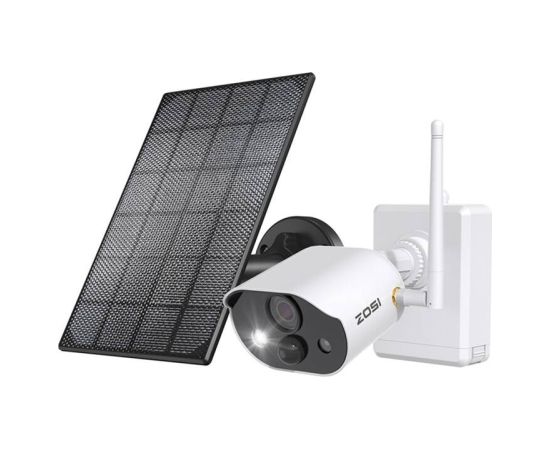 Outdoor IP camera with solar panel ZOSI C306Pro WiFi 3MP IP66