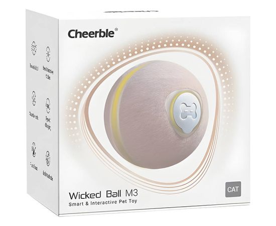 Interactive Animal Cheerble Wicked Ball M3 (beige)