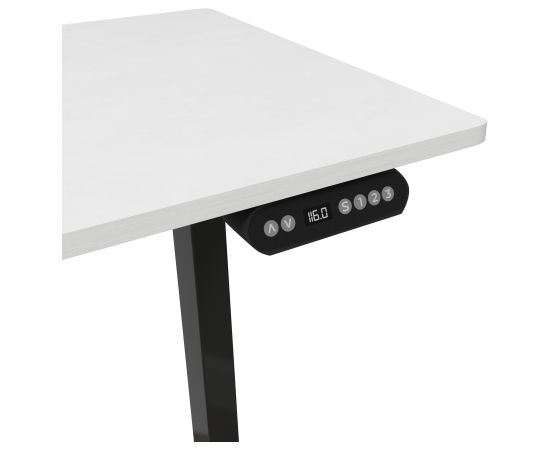 White Shark Gaming Desk Axiom-W Set of 2 pcs.(1/2 + 2/2) White-1 Motor