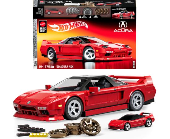 Mattel Brick Shop Hot Wheels Elite Series 90 Acura Nsx JFW70 JFT17
