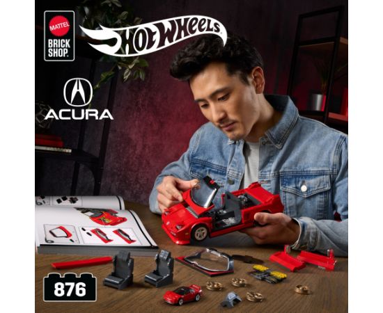 Mattel Brick Shop Hot Wheels Elite Series 90 Acura Nsx JFW70 JFT17
