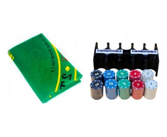 LeanToys Zestaw do gry w Pokera (637873) Galda spēles