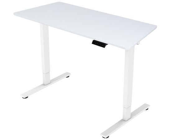 Rakstāmgalds ERGO FIT ar 1 motoru 120x68xH71,5-116cm, balts