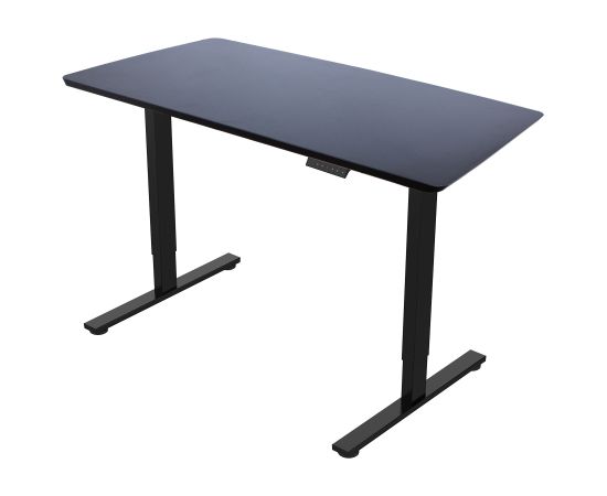 Rakstāmgalds ERGO FIT ar 1 motoru 120x68xH71,5-116cm, melns