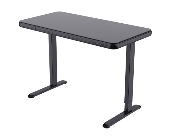 Rakstāmgalds ERGO FIT ar 1 motoru 122x62xH73,5-118cm, melns