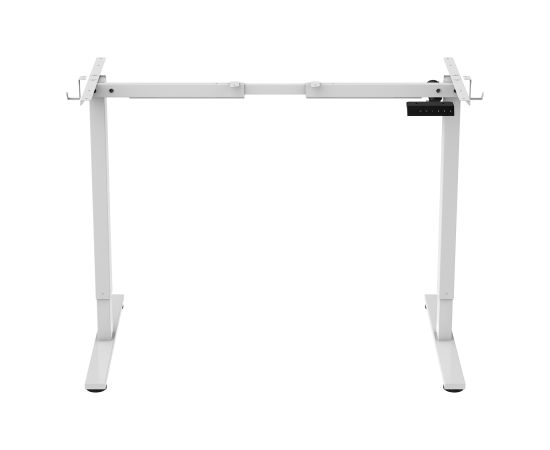 Table leg ERGO FIT with 1 motor, white