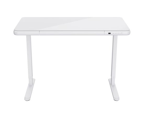 Desk ERGO FIT with 1 motor 122x62xH73,5-118cm, white
