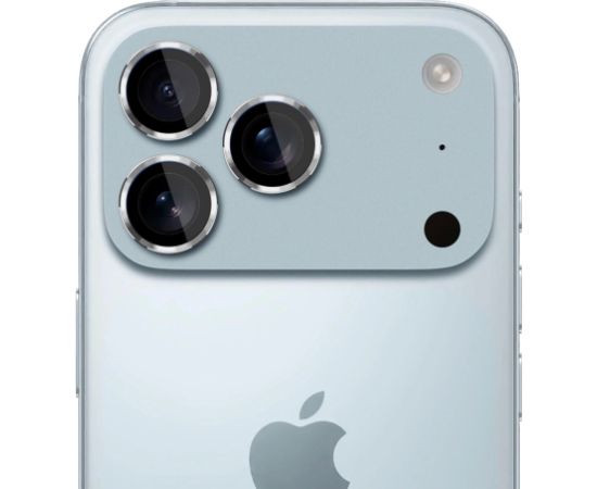Tempered glass for camera 3mk Lens Pro Apple iPhone 17 Pro/17 Pro Max silver