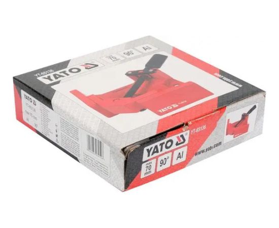 Leņķa Skrūvspīles 70X50mm YT-65136 YATO